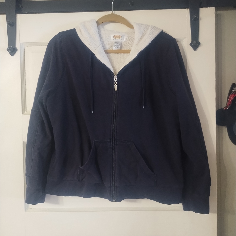 Talbots Cream Fleece Jacket